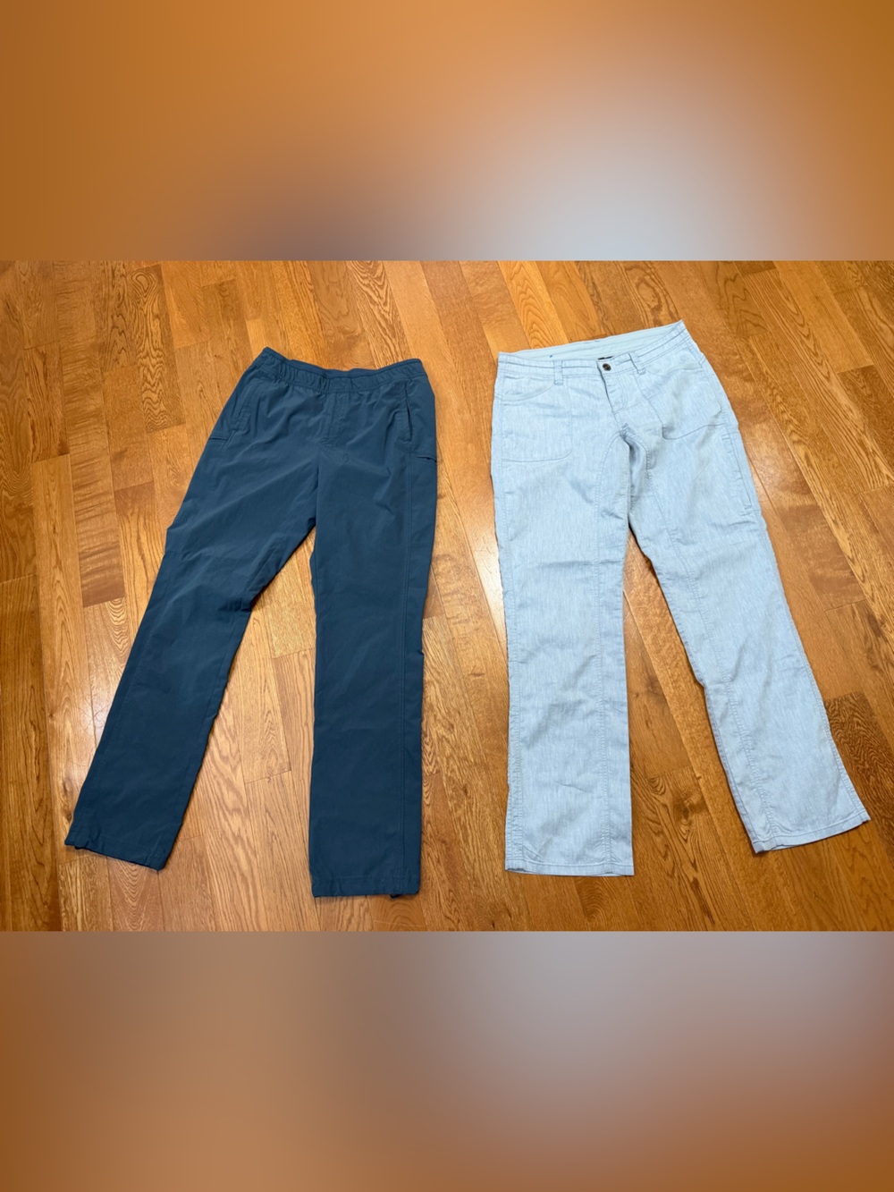 2 Pair Worn 1x Condition KUHL Casual Hiking Pants Size Medium 8 MSRP $250